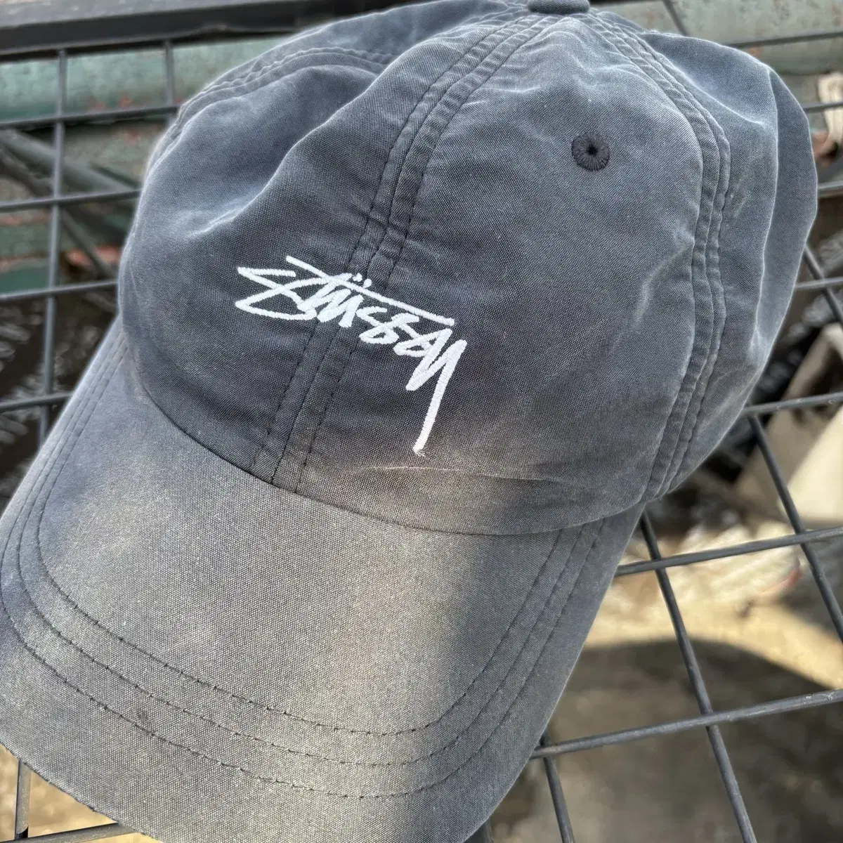 Stussy 스투시 베이직 블랙 볼캡